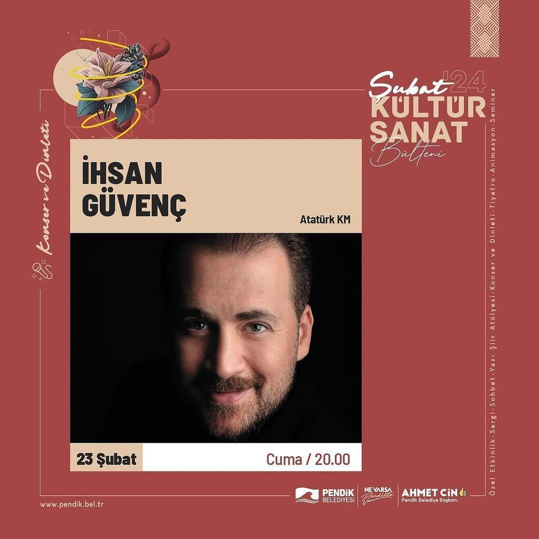 Pendik Kültür Sanat - İhsan Güvenç Konseri ve Dinletisi